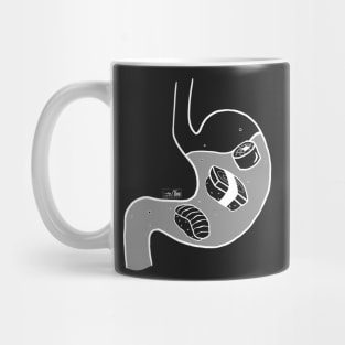 Food in My Stomach - Sushi Mug